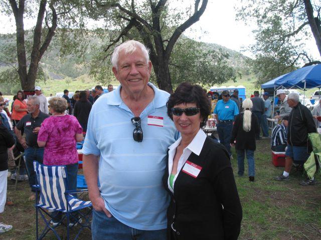 Thalia Fraini Parker and husband Jim